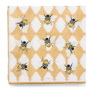 Mackenzie Childs Queen Bee Dinner Paper Napkins